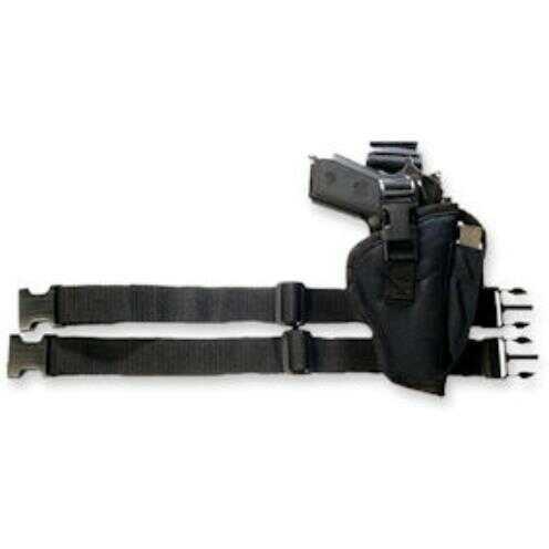 Bulldog Cases BD Right Hand Black Tactical Leg Holster